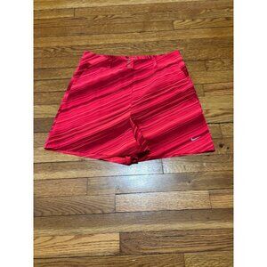 Nike Golf Tour Performance Womens Skirt Size 8 Red Dri-Fit Stretch Mini